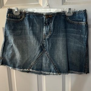 Abercrombie & Fitch Vintage Jean Mini Skirt Size 4